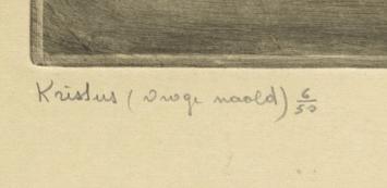 Kristus (Droge naald) 6/50