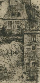 Belgische etser en tekenaar Romain Malfliet