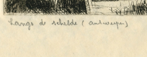 Etsen kopen van Romain Malfliet