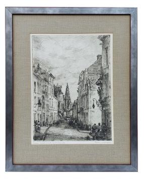 Ets van de Belgische kunstenaar Romain Malfliet