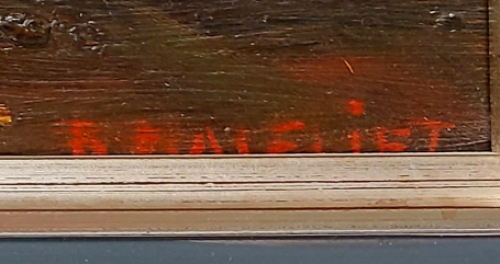 Belgische etser en schilder Romain Malfliet