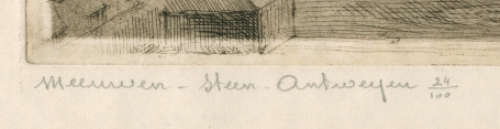 Meeuwen - Steen - Antwerpen 24/100