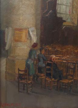 Belgische kunstschilder Romain Malfliet