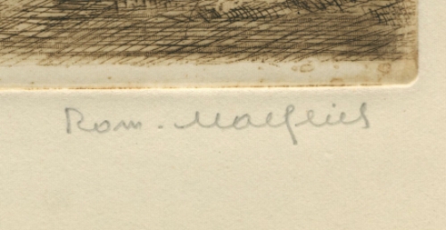 Etsen kopen van Romain Malfliet