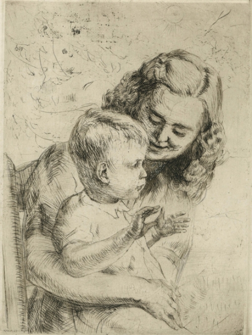 Genummerde ets van Malfliet kopen