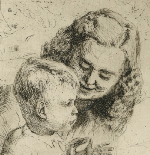 Belgische etser en kunstschilder Romain Malfliet