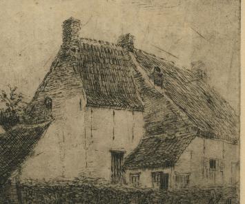 Belgische etser en tekenaar Romain Malfliet