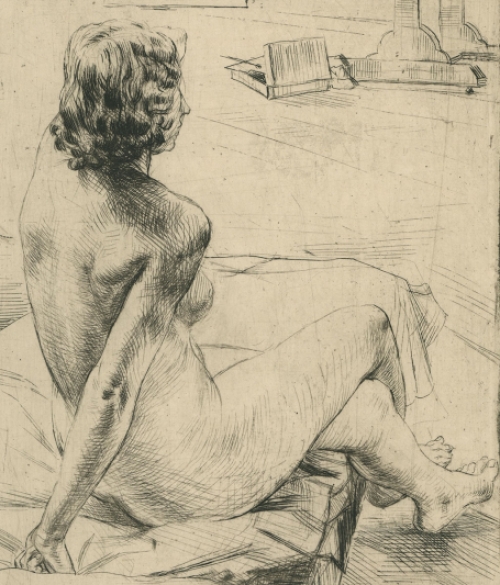 Naaktkunst van de Belgische etser Malfliet kopen