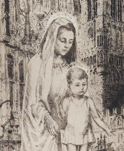 Belgische etser Romain Malfliet