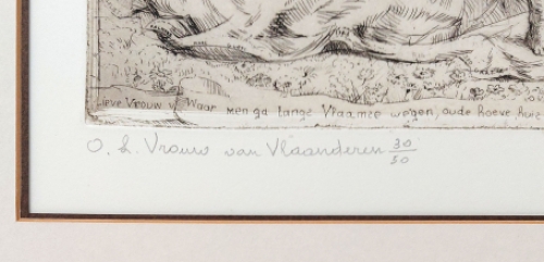 On line etsen kopen van Romain Malfliet