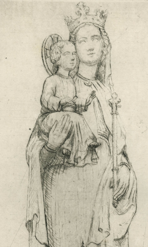 Gesigneerde ets van Malfliet kopen