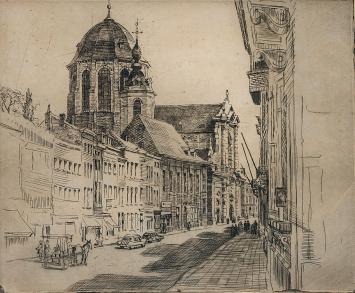 Genummerde ets van Malfliet kopen