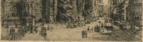 Belgische kunstenaar en etser Romain Malfliet