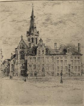 Ets van Malfliet kopen, het oude stadhuis
