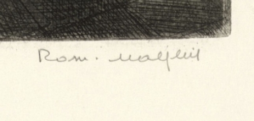 Etsen kopen van Romain Malfliet