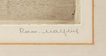 Kerk te Sint-Niklaas door R. Malfliet