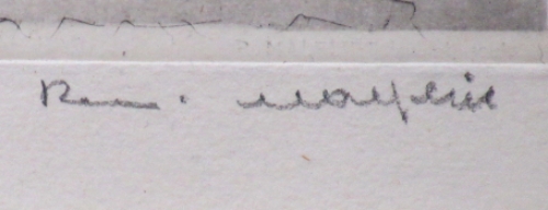 Belgische etser en tekenaar Romain Malfliet