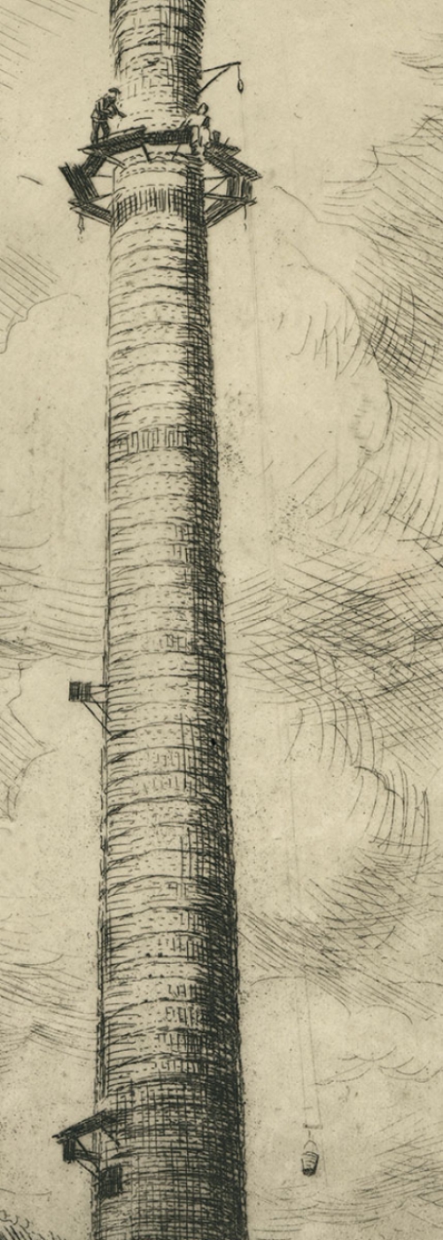 Belgische etser en tekenaar Romain Malfliet