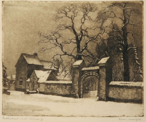 Genummerde ets van Malfliet kopen