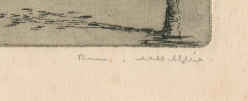 Belgische etser en tekenaar Romain Malfliet