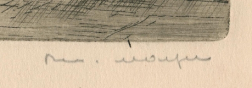 Belgische etser en tekenaar Romain Malfliet