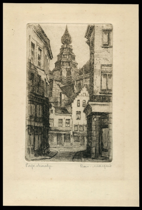 Ets van Papestraatje door R. malfliet