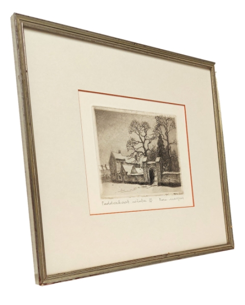 Belgische etser en schilder Romain Malfliet