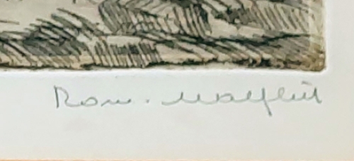 De Ploeger Waasland, ets van R. Malflet