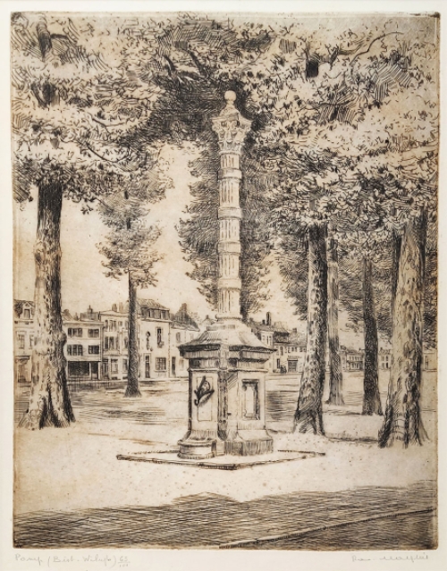 Genummerde ets van R. Malfliet kopen