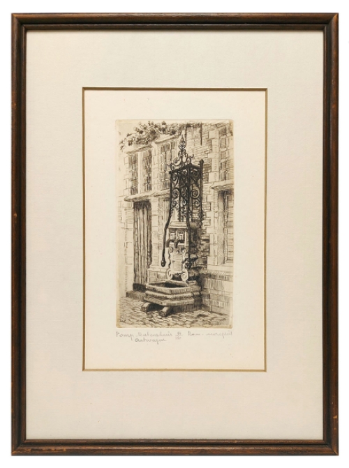 Ets van de Belgische kunstenaar Romain Malfliet