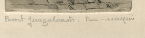 Belgische etser en kunstenaar R. Malfliet