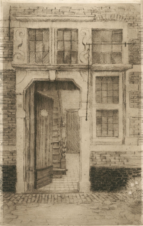 Kunstwerkje van Malfliet kopen, poort begijnhof