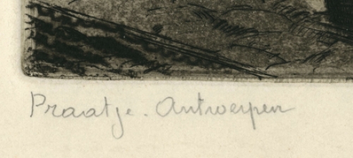 Etsen kopen van Romain Malfliet