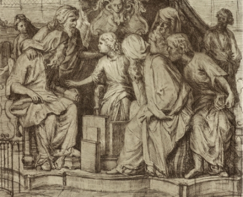 Belgische etser en tekenaar Romain Malfliet