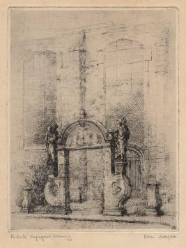 Genummerde en gesigneerde ets van R. Malfliet kopen