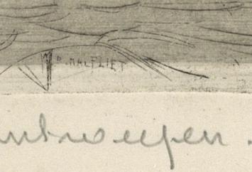 Zicht op de rede van Antwerpen