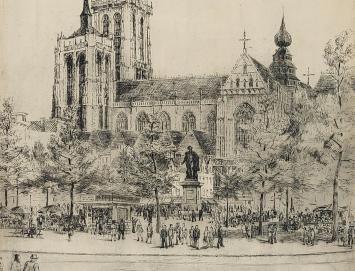 Grote ets van de Groenplaats te Antwerpen