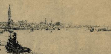 Belgische etser en kunstschilder Romain Malfliet