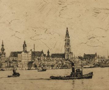 Etsen en tekeningen kopen van Romain Malfliet