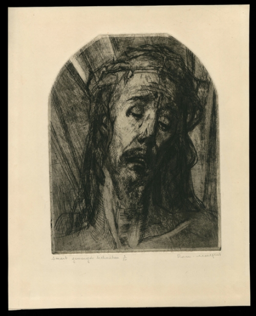 Religieuze ets van de etser Romain Malfliet kopen