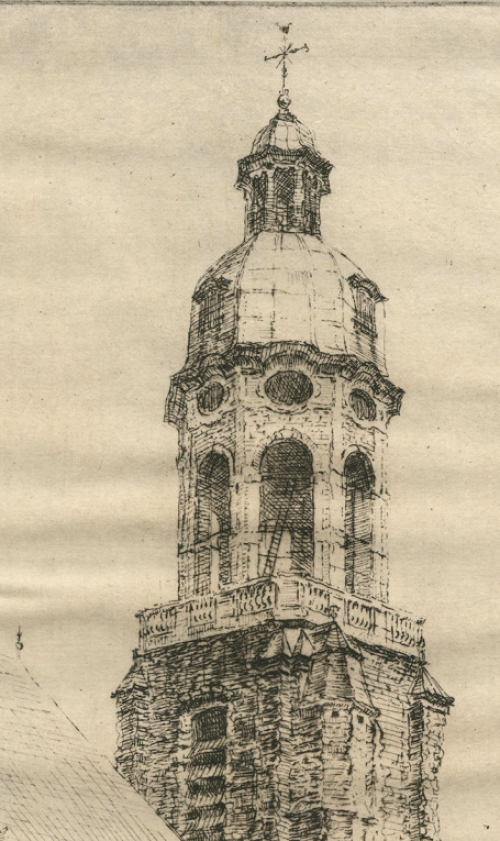 Romain Malfliet met een ets