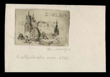 Eindjaar 1997, ets van Romain Malfliet kopen