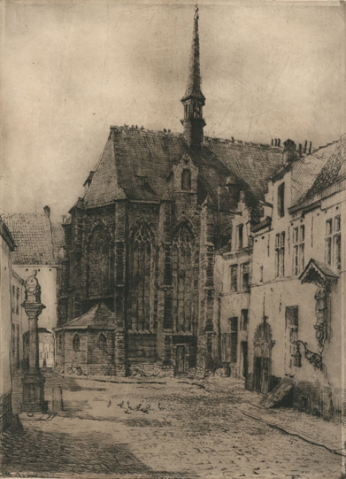 Genummerde ets van Malfliet kopen