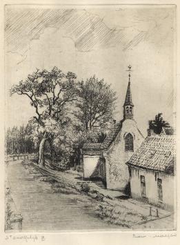 Sint-Onolfsdijk ligt ten noordwesten van de stad Dendermonde