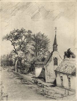 Genummerde ets van Malfliet kopen