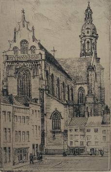 Genummerde ets van Malfliet kopen