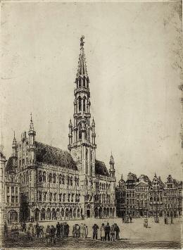 Genummerde ets van Malfliet kopen