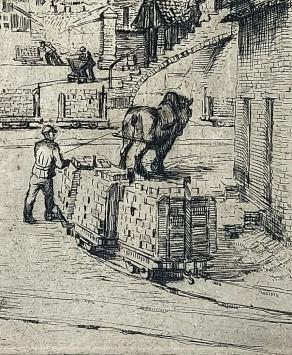 Belgische etser en schilder Romain Malfliet