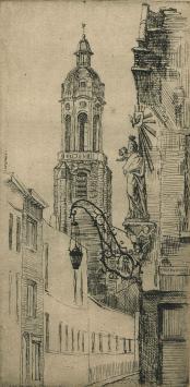 Genummerde ets van Malfliet kopen