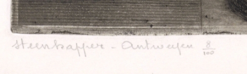 Etsen kopen van Romain Malfliet, groot en klein